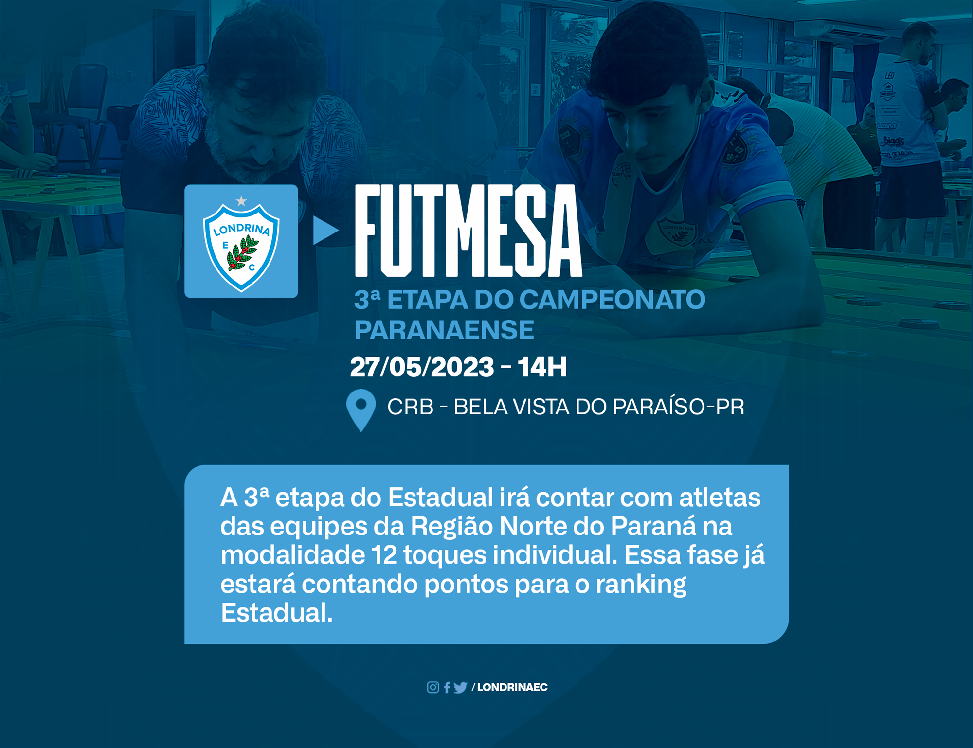 Londrina Futmesa disputará a 3ª etapa do Paranaense